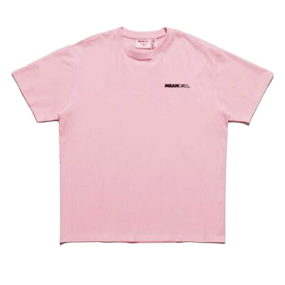 **SOLD** Mean Girls x Forever 21 Pink Oversized Graphic Tee Size Large - Picture 2 of 12